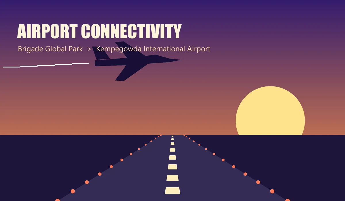 Brigade Global Park Airport Connectivity