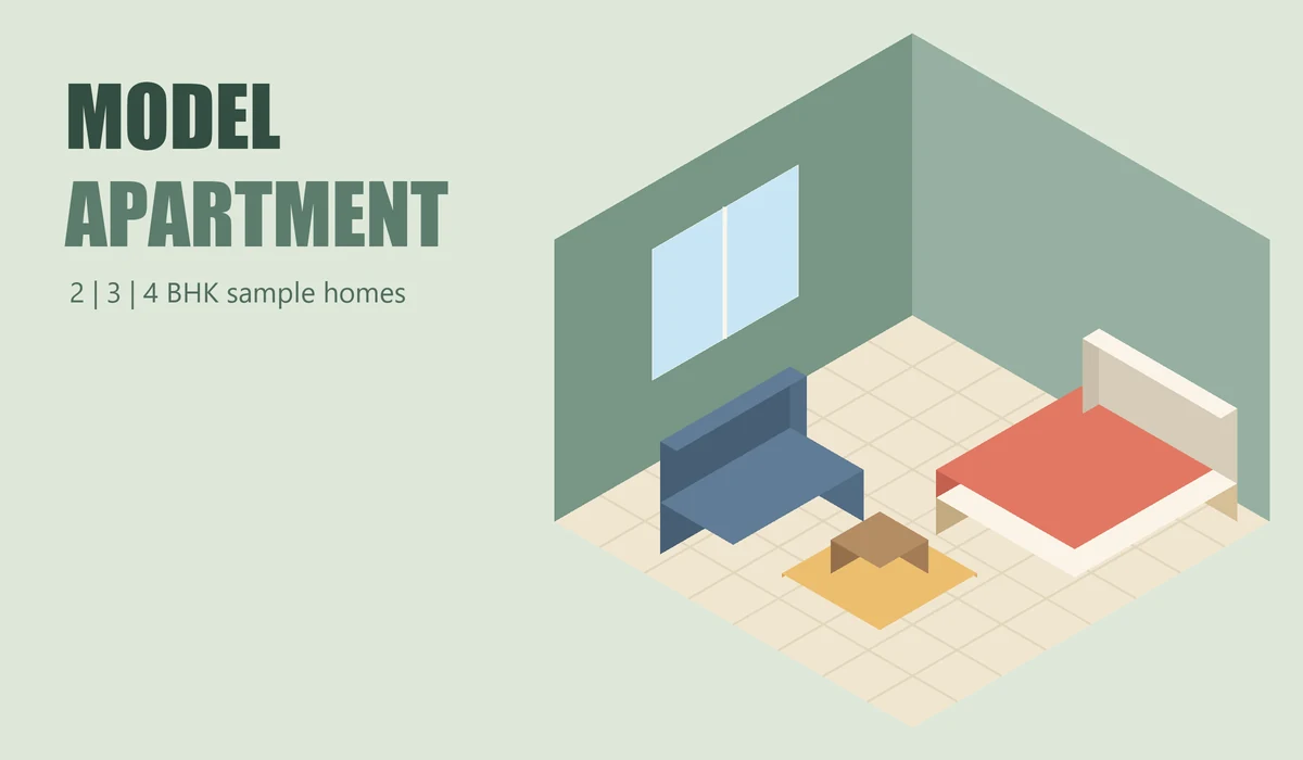 Brigade Global Park Model Apartment Interior